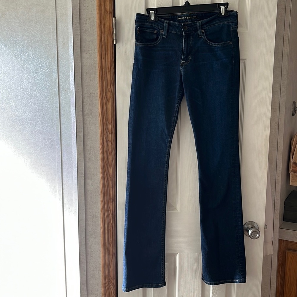 Big Star Women's Boot Cut Jeans - Dark Blue